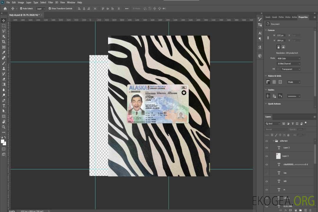 USA Alaska DL photolook AVANT template USA Alaska DL photolook AVANT template